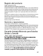 Preview for 69 page of Motorola I412 (Spanish) Guía Del Usuario