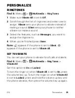 Предварительный просмотр 27 страницы Motorola i460 User Manual