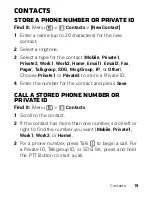 Предварительный просмотр 21 страницы Motorola i485 User Manual