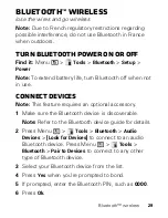 Предварительный просмотр 31 страницы Motorola i485 User Manual