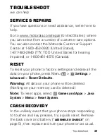 Предварительный просмотр 41 страницы Motorola i485 User Manual