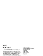 Предварительный просмотр 38 страницы Motorola I580 - SOUTHERNLINC User Manual