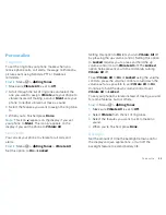 Preview for 35 page of Motorola i706 User Manual