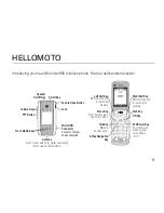 Предварительный просмотр 5 страницы Motorola i890 H75XAH6JS5AN User Manual