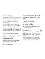 Preview for 78 page of Motorola i897 User Manual