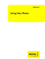 Предварительный просмотр 49 страницы Motorola ic502 Phone Manual