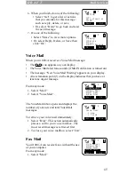 Предварительный просмотр 70 страницы Motorola iDEN i1000-A User Manual