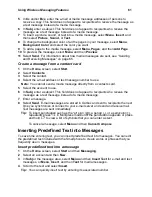 Preview for 68 page of Motorola iDEN i920 User Manual