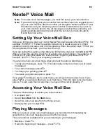 Preview for 72 page of Motorola iDEN i930 User Manual