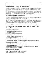 Preview for 180 page of Motorola iDEN i930 User Manual