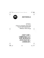 Preview for 1 page of Motorola IHF1000 - Blnc Bluetooth Car Manual