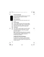 Preview for 12 page of Motorola IHF1000 - Blnc Bluetooth Car Manual