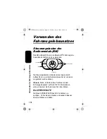 Preview for 120 page of Motorola IHF1000 - Blnc Bluetooth Car Manual