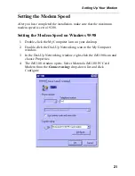 Preview for 25 page of Motorola iM1100 User Manual