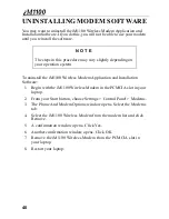 Preview for 44 page of Motorola iM1100 User Manual