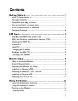 Preview for 3 page of Motorola im240 - Wireless PC Card Modem User Manual