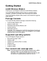 Preview for 9 page of Motorola im240 - Wireless PC Card Modem User Manual