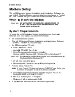 Preview for 14 page of Motorola im240 - Wireless PC Card Modem User Manual