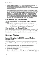 Preview for 26 page of Motorola im240 - Wireless PC Card Modem User Manual