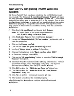 Preview for 32 page of Motorola im240 - Wireless PC Card Modem User Manual