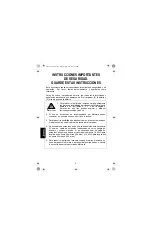 Предварительный просмотр 34 страницы Motorola IMPRES NNTN7470 User Manual