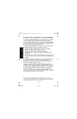 Предварительный просмотр 32 страницы Motorola IMPRES NNTN8845 User Manual