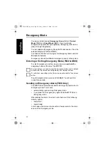 Предварительный просмотр 26 страницы Motorola IMPRES Tetra MTP700 Basic User'S Manual