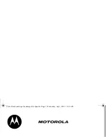 Preview for 205 page of Motorola Inpulse verizon MOTORAZR V3c Manual