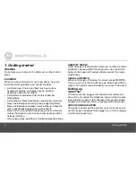 Preview for 6 page of Motorola K301 User Manual