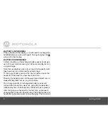 Preview for 8 page of Motorola K301 User Manual