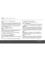 Preview for 16 page of Motorola K301 User Manual