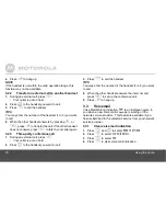 Preview for 18 page of Motorola K301 User Manual