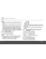 Preview for 22 page of Motorola K301 User Manual