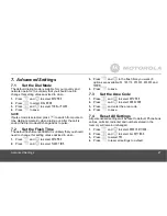 Preview for 27 page of Motorola K301 User Manual