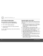 Preview for 30 page of Motorola K301 User Manual