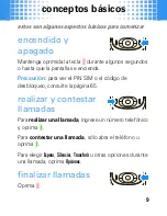 Preview for 11 page of Motorola Karma QA1 (Spanish) Guía Del Usuario