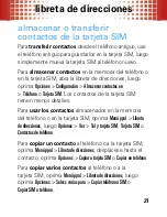 Preview for 23 page of Motorola Karma QA1 (Spanish) Guía Del Usuario