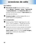 Preview for 58 page of Motorola Karma QA1 (Spanish) Guía Del Usuario