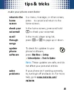 Preview for 26 page of Motorola Karma User Manual