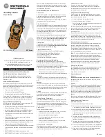 Preview for 1 page of Motorola KEM-ML34301B User Manual