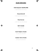 Preview for 26 page of Motorola L3000 User Manual