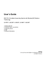 Motorola L501BT User Manual предпросмотр