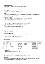 Preview for 8 page of Motorola L501BT User Manual