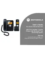 Motorola L512C User Manual предпросмотр