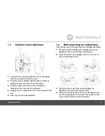 Предварительный просмотр 9 страницы Motorola L512C User Manual