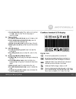 Предварительный просмотр 17 страницы Motorola L512C User Manual