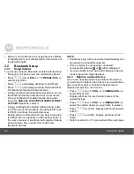 Предварительный просмотр 20 страницы Motorola L512C User Manual