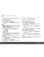 Предварительный просмотр 26 страницы Motorola L512C User Manual