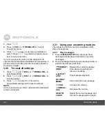 Предварительный просмотр 28 страницы Motorola L512C User Manual