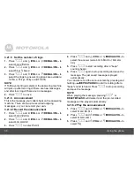 Предварительный просмотр 30 страницы Motorola L512C User Manual